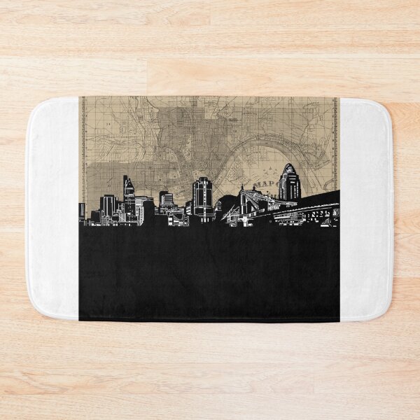 Item preview, cincinnati skyline designed and sold by BekimART.
