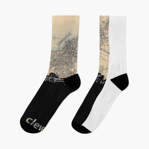 Item preview, cleveland skyline designed and sold by BekimART.