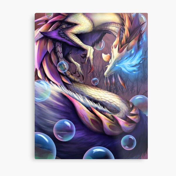 Soulseer Mizutsune - Monster Hunter Generations Ultimate Metal Print