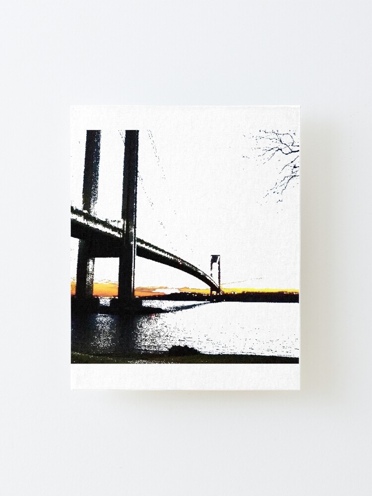 Alternate view of Verrazzano-Narrows Bridge Mounted Print