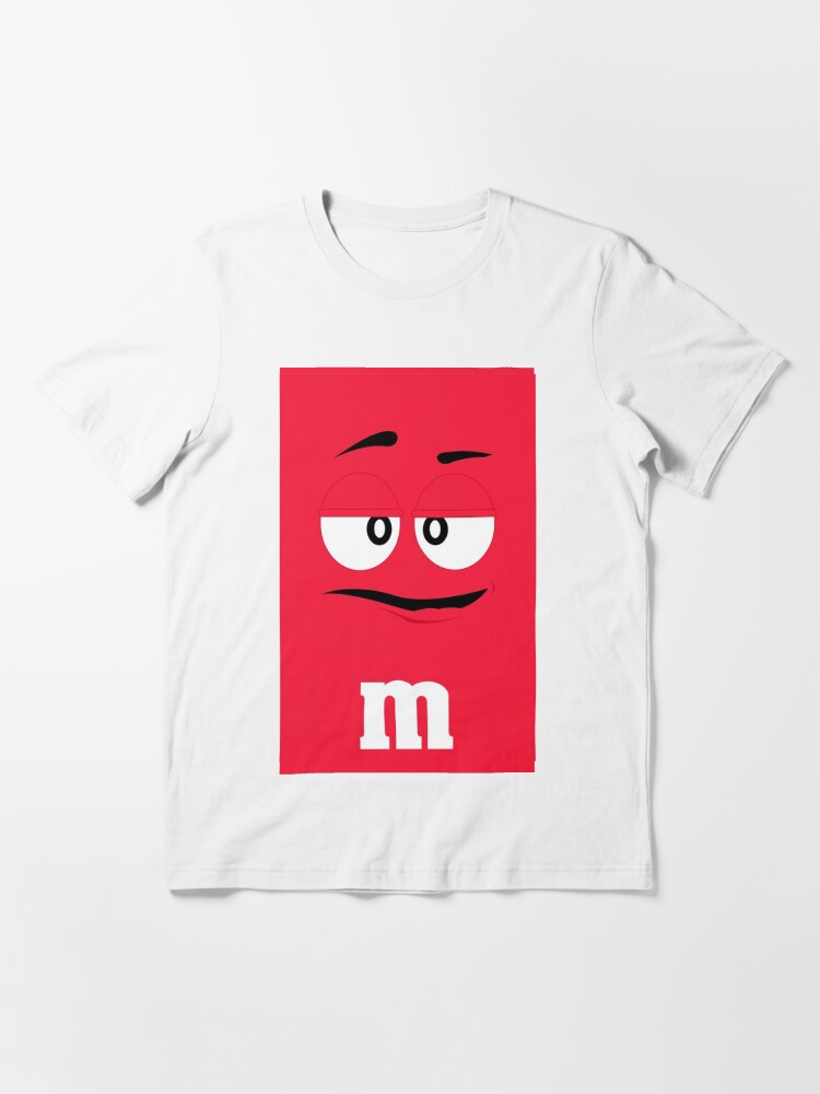 red mm shirt