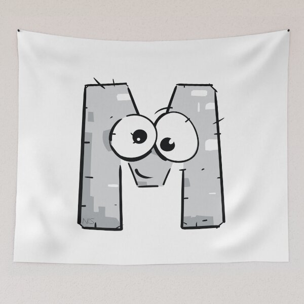 Item preview, Cute M designed and sold by Neda Sadreddin.