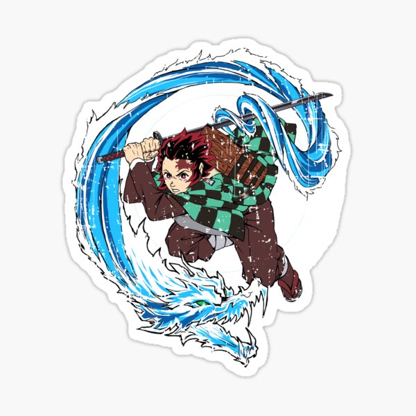 Color Demon Slayah Pegatina