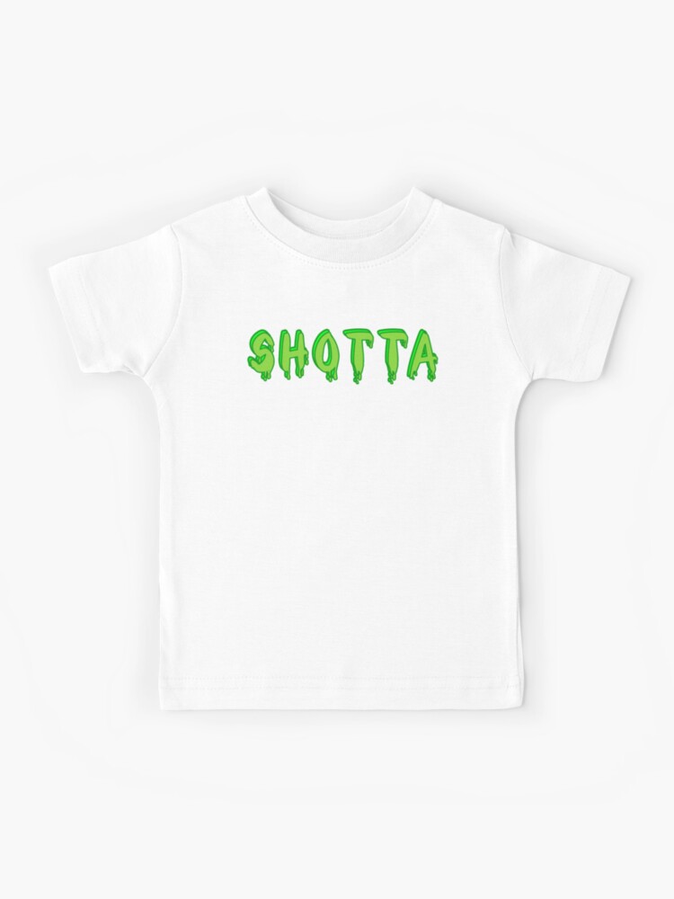 Shotta Slime Text Kids T Shirt for Sale by FabloFreshcoBar  