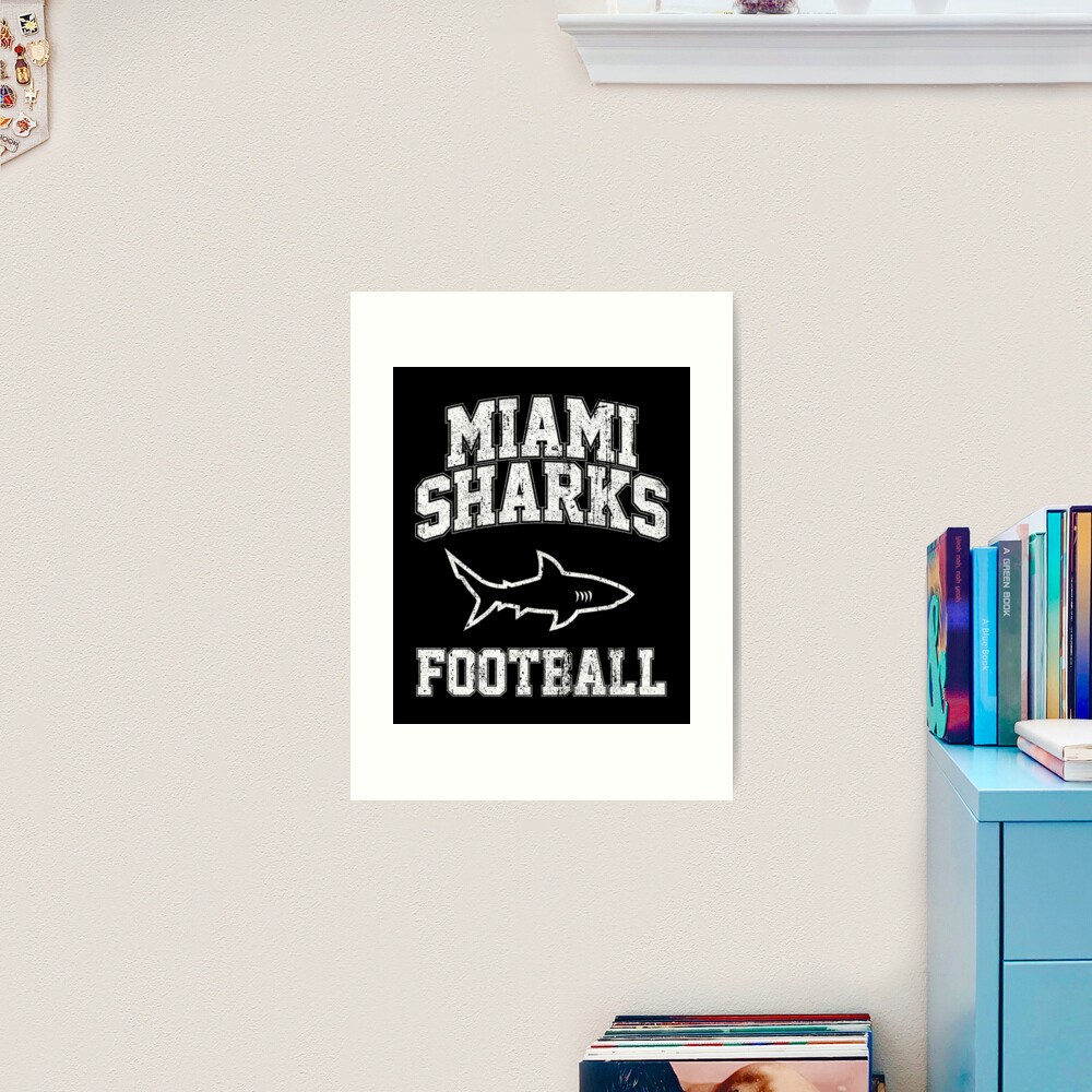 Miami Sharks Football Photographic Print for Sale by huckblade