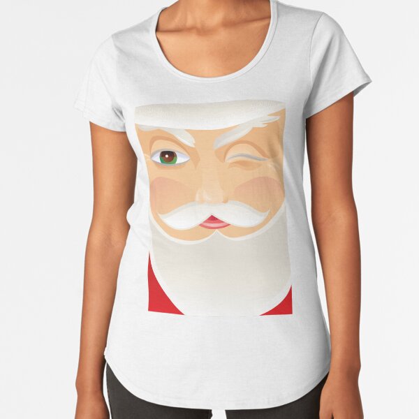 Santa Claus Premium Scoop T-Shirt