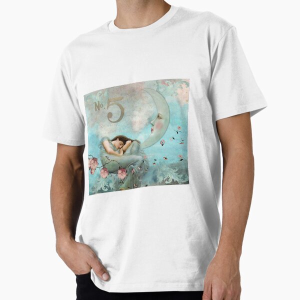 Item preview, Blue Moon No. 5 - Pre Raphaelite Moon - Surrealism designed and sold by Demeters Spring.