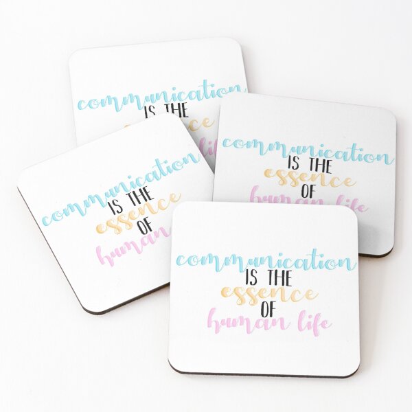 Item preview, Communication is the Essence of Human Life designed and sold by bathwater.