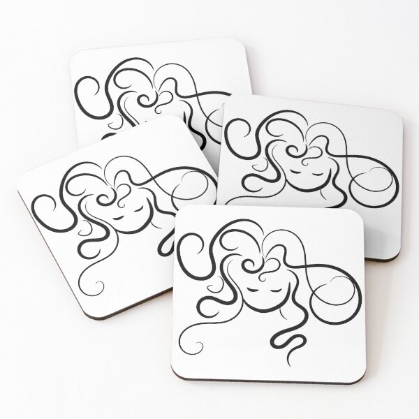 Item preview, Wind swept line art designed and sold by nutmegfairy.