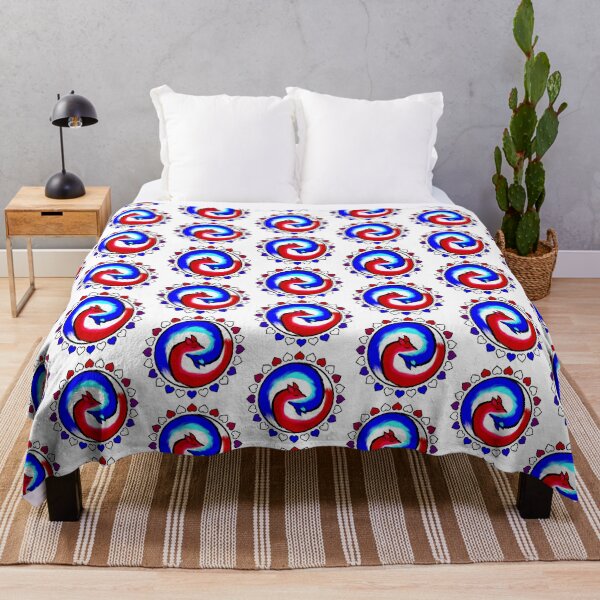Item preview, Red Fox Blue Fox designed and sold by AshleyJLaw.