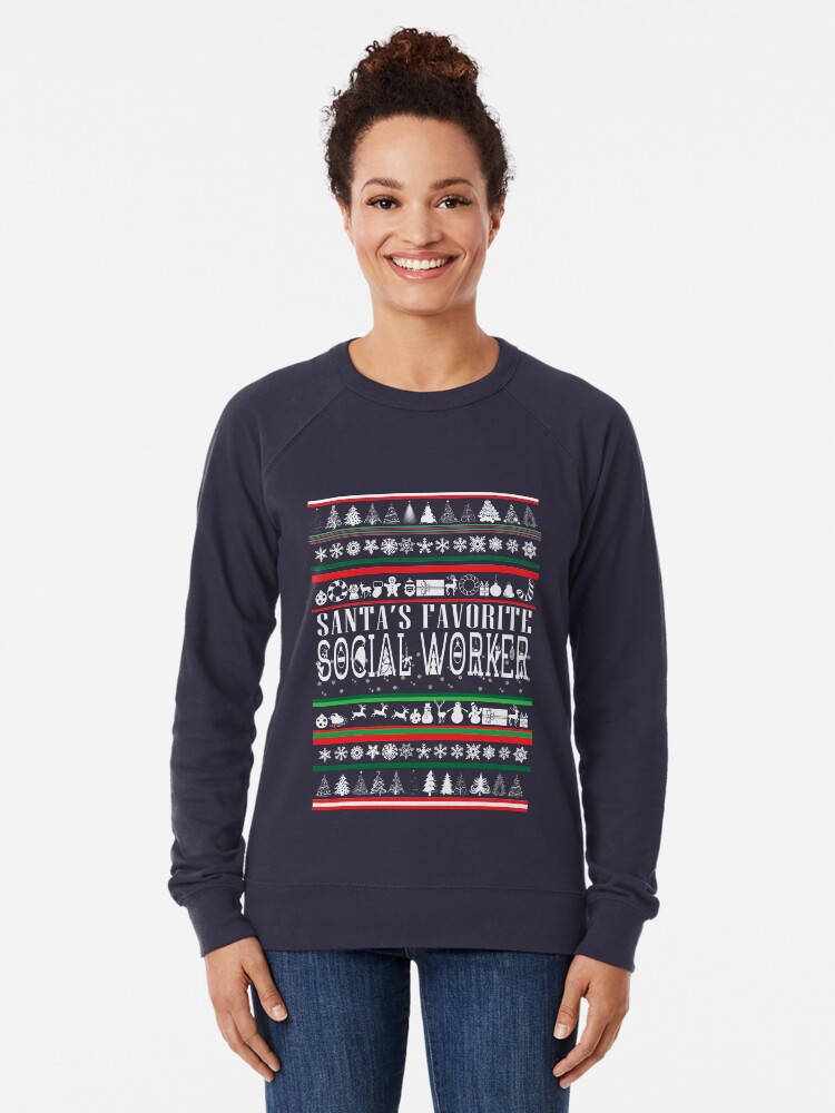 Social Worker Ugly Christmas Sweater