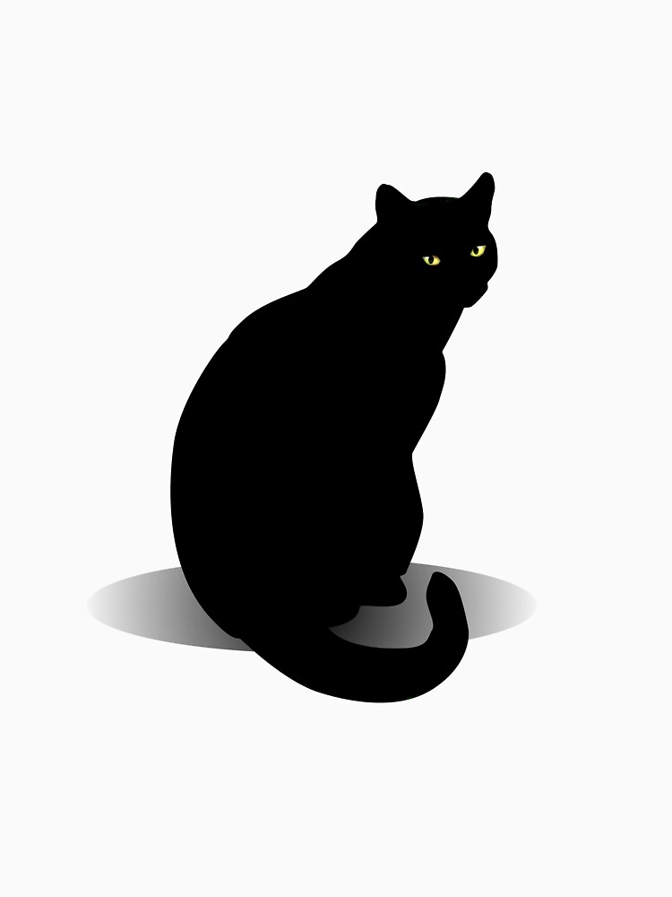 Basic Black Cat by DolphinPod