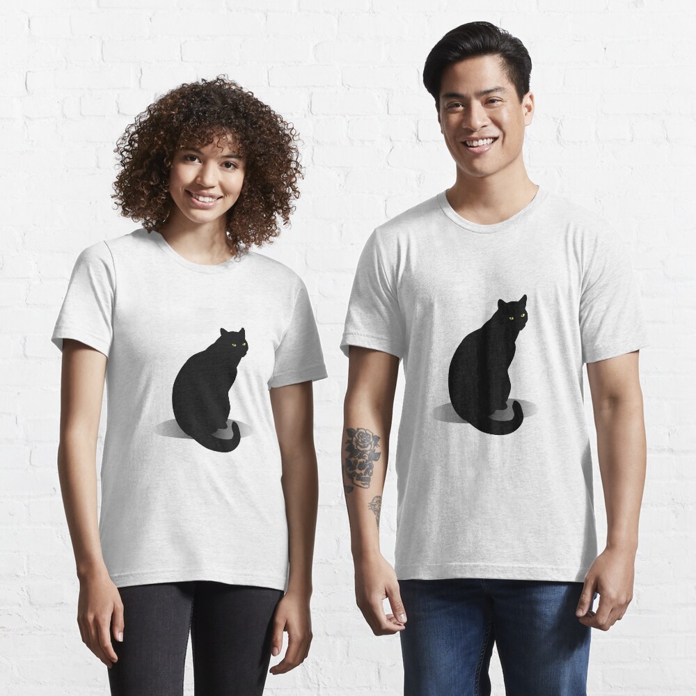 Basic Black Cat Essential T-Shirt