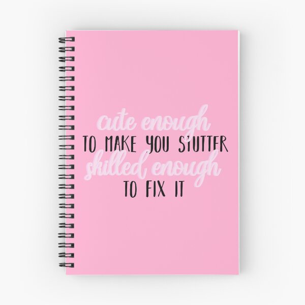 Item preview, Cute Enough to Make You Stutter designed and sold by bathwater.