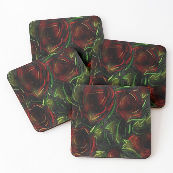 Item preview, "Dark Roses" designed and sold by DiazGilshop.