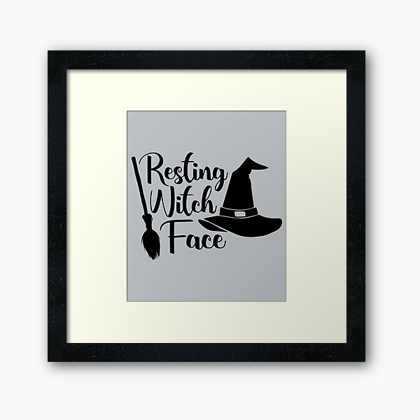 Item preview, Resting Witch Face designed and sold by Christopher Taylor.