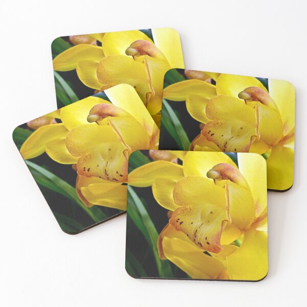 Item preview, YELLOW ORCHIDS designed and sold by Elaine Bawden.