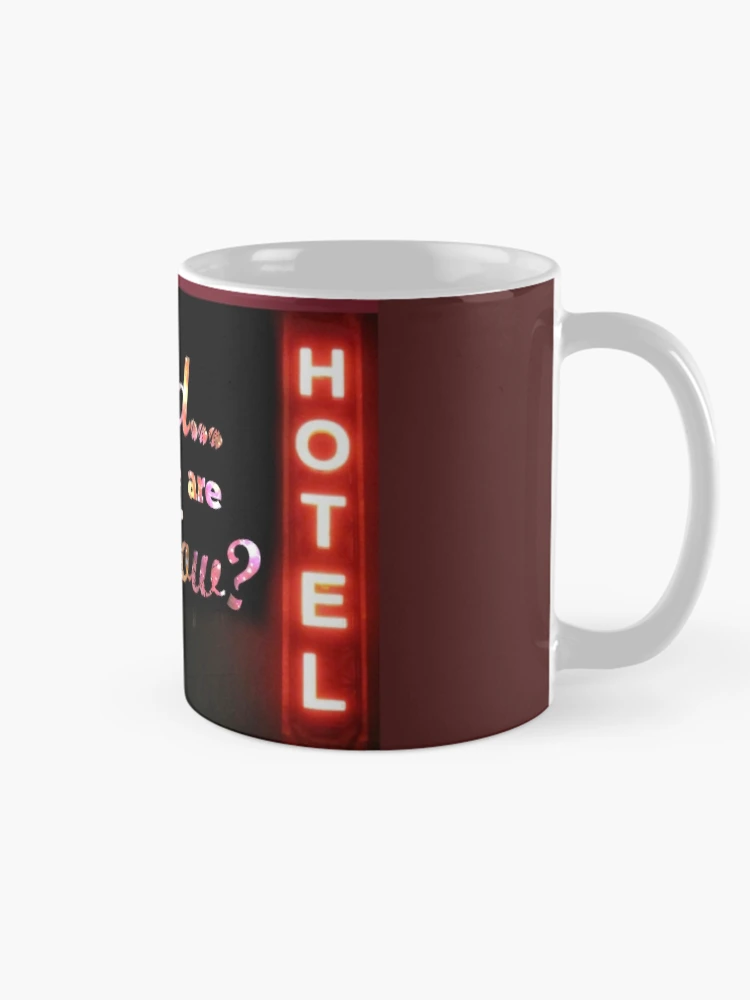 Thumbnail 3 of 6, Coffee Mug, Hotel designed and sold by RabbitWithFangs.