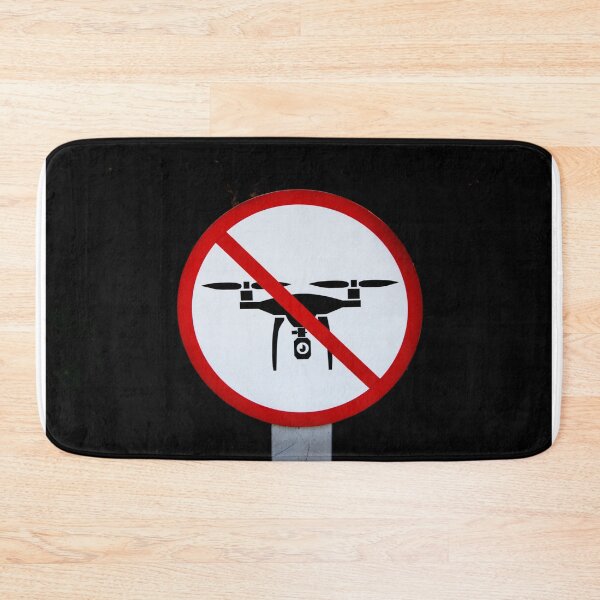 Item preview, No drone fly zone designed and sold by Baynik.