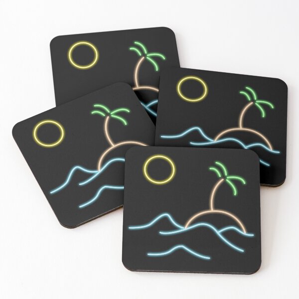 Item preview, Neon Beach designed and sold by nisseandcats.