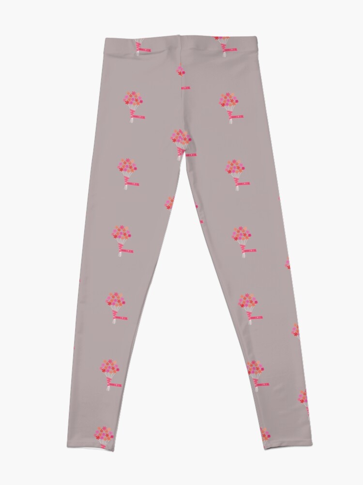 Alternate view of Flowers for You! Leggings