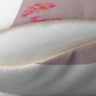 Alternate view of Flowers for You! Floor Pillow