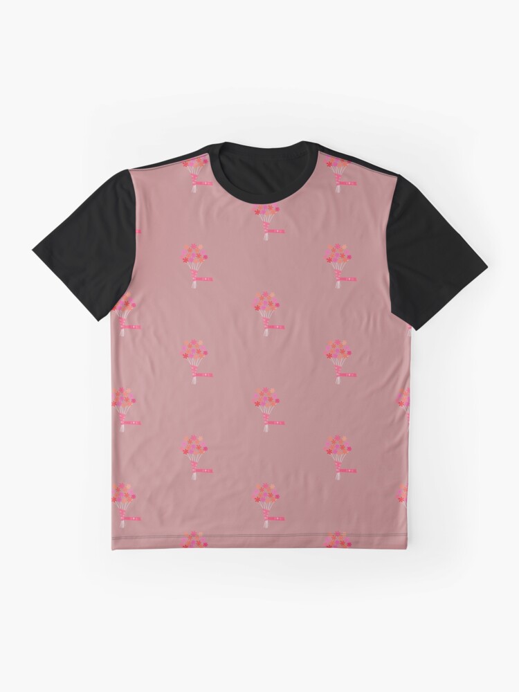 Alternate view of Flowers for You! Graphic T-Shirt