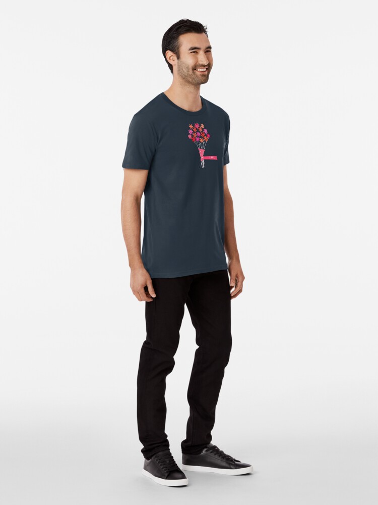 Alternate view of Flowers for You! Premium T-Shirt