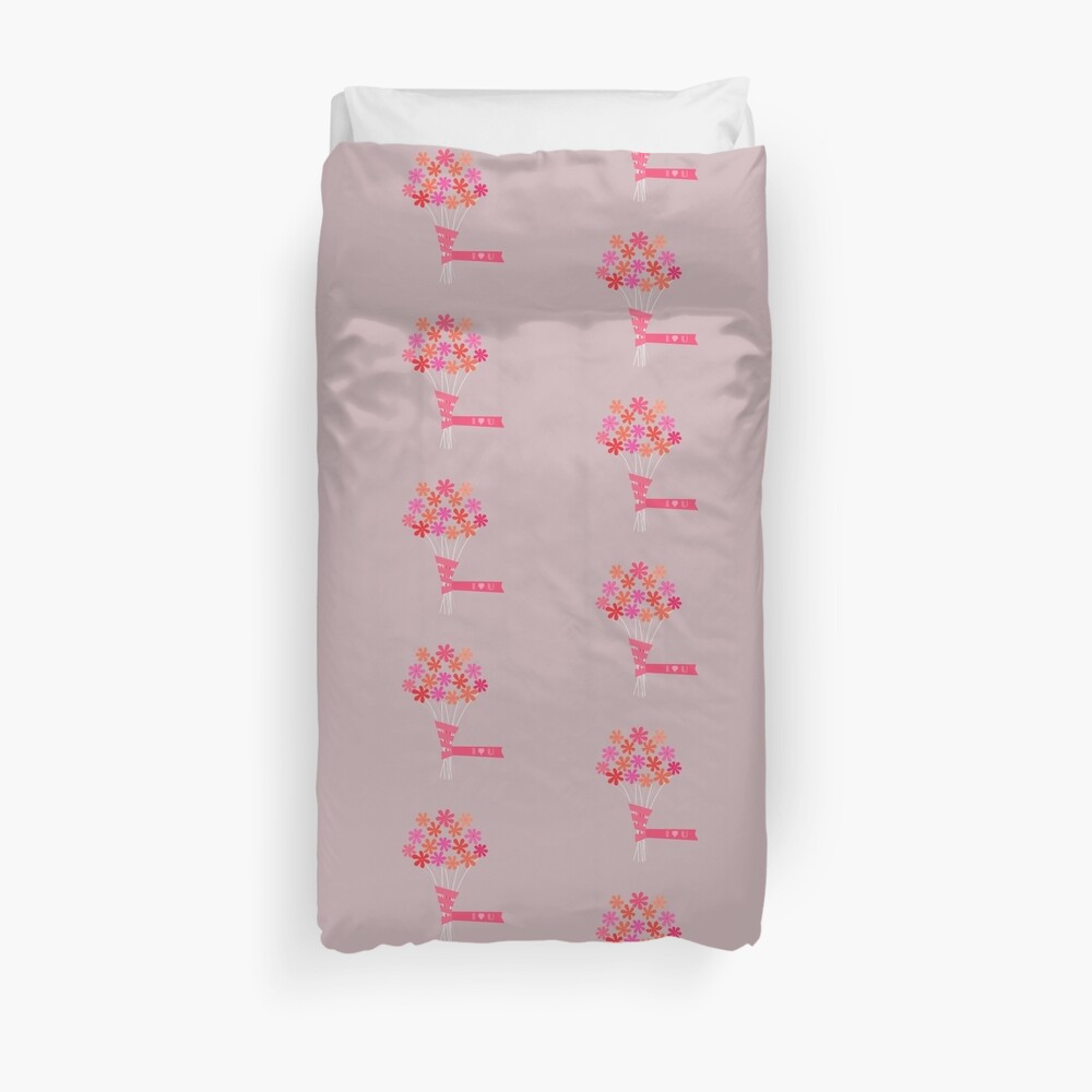 Flowers for You! Duvet Cover