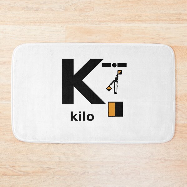 Item preview, K for Kilo (phonetic alphabet) designed and sold by timothybeighton.
