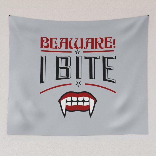 Item preview, Be Aware I Bite designed and sold by Christopher Taylor.