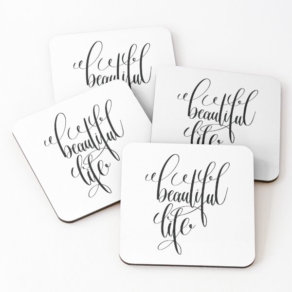 Item preview, Beautiful Life Inspirational Quotes designed and sold by ProjectX23.