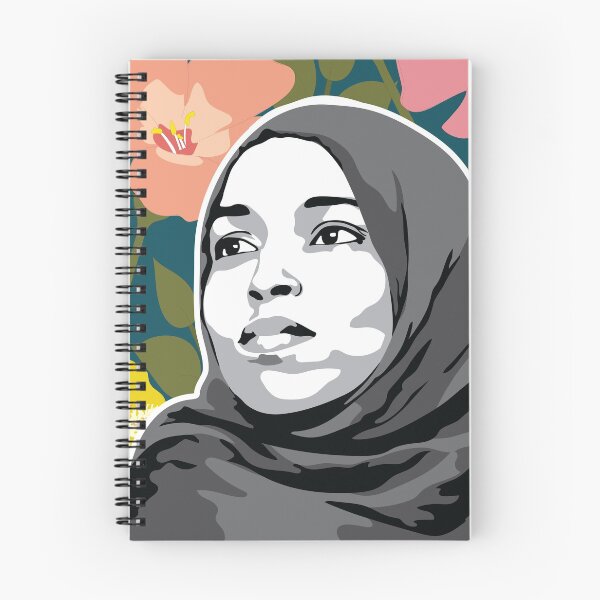 Item preview, Ilhan Omar floral designed and sold by sszampetti.