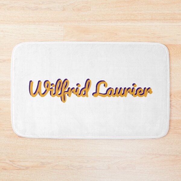 Item preview, Wilfrid Laurier University Yellow + Purple Two-Tone Logo designed and sold by Everyday Designs.