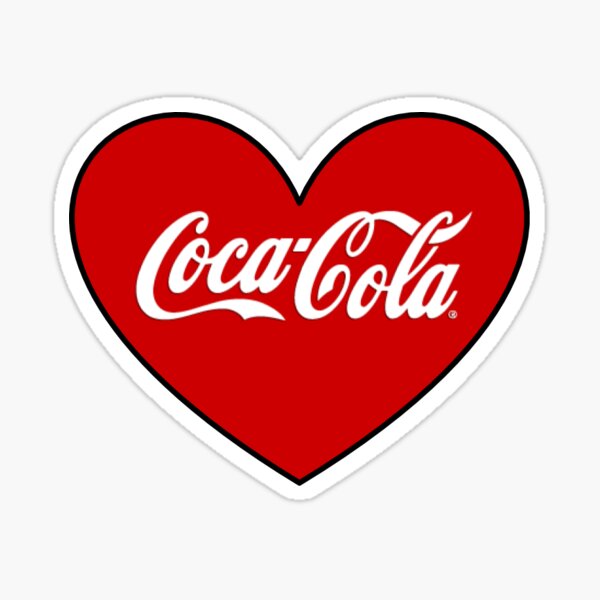 Vista previa del artículo con la obra «Coca Cola Heart», diseñado y vendido por LineaMahayla.