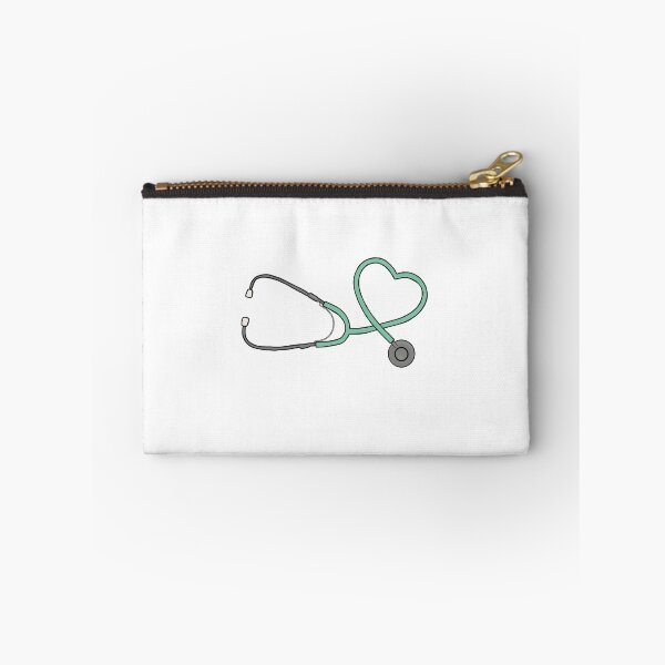 Item preview, Heart Stethoscope Mint Green designed and sold by Kalynmoz.