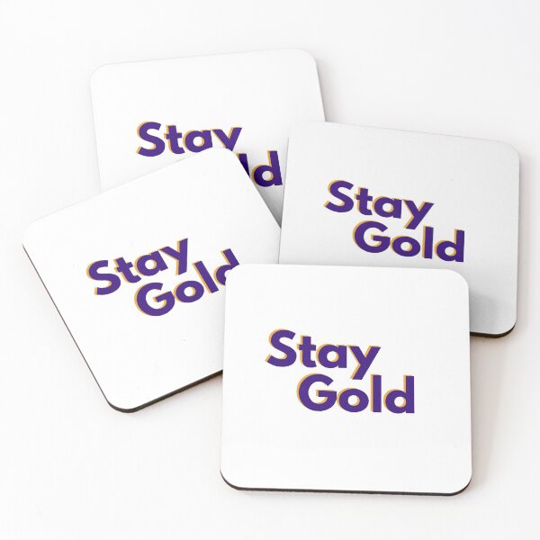 Item preview, Wilfrid Laurier University Stay Gold Golden Hawk Yellow + Purple designed and sold by Everyday Designs.