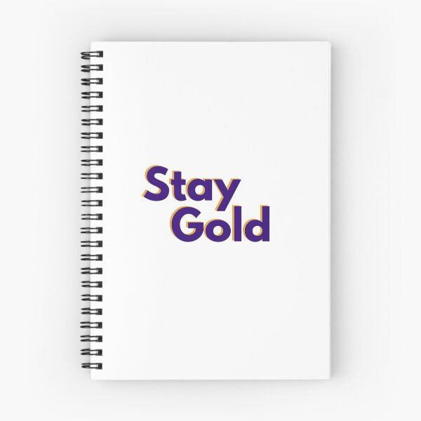 Item preview, Wilfrid Laurier University Stay Gold Golden Hawk Yellow + Purple designed and sold by Everyday Designs.