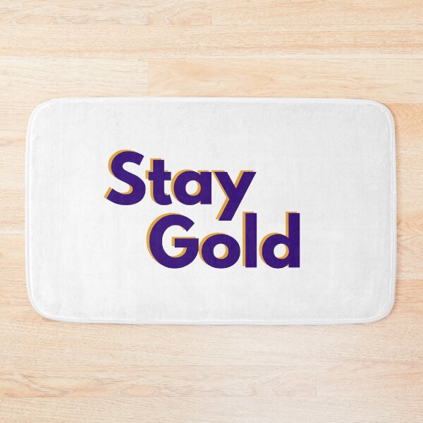 Item preview, Wilfrid Laurier University Stay Gold Golden Hawk Yellow + Purple designed and sold by Everyday Designs.