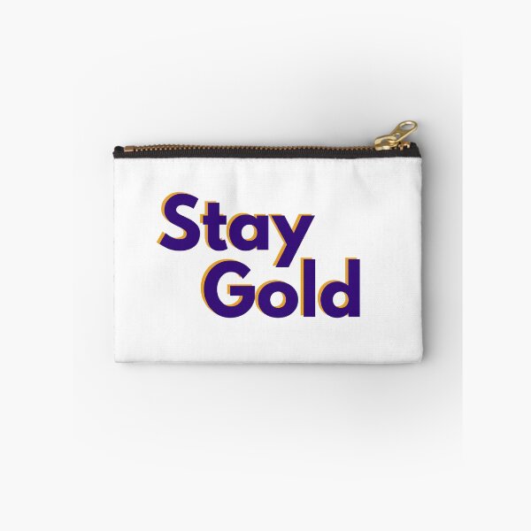 Item preview, Wilfrid Laurier University Stay Gold Golden Hawk Yellow + Purple designed and sold by Everyday Designs.