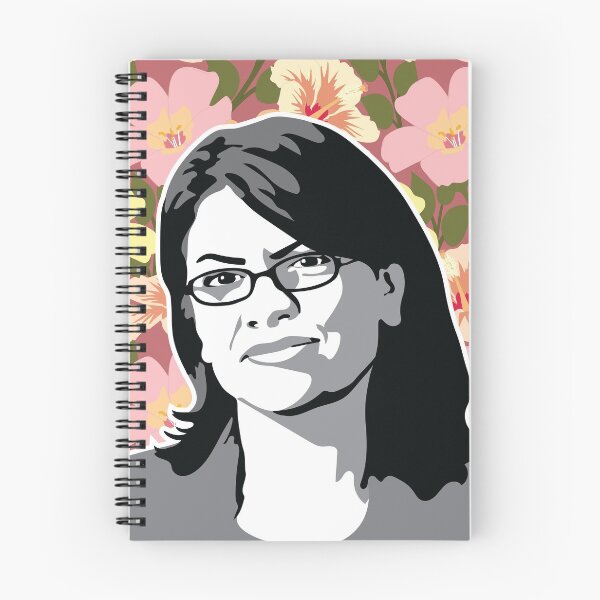 Item preview, rashida tlaib floral designed and sold by sszampetti.