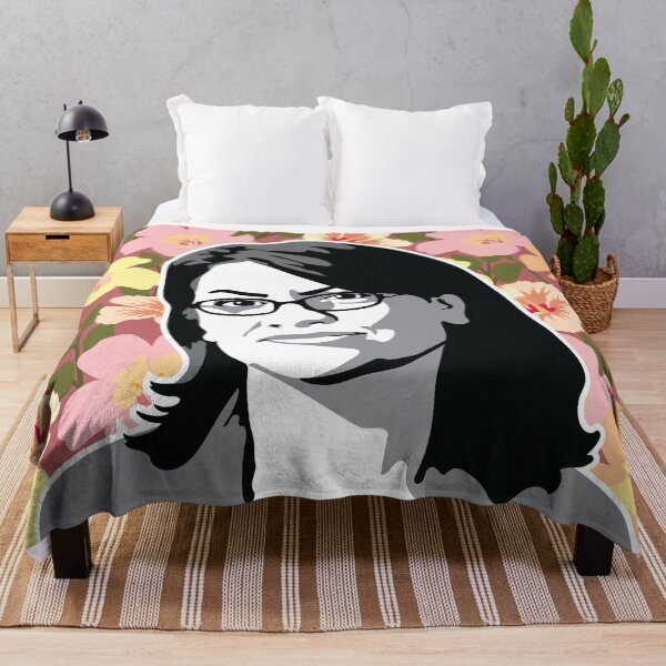 Item preview, rashida tlaib floral designed and sold by sszampetti.