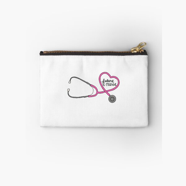 Item preview, Future Nurse Heart Stethoscope Pink designed and sold by Kalynmoz.