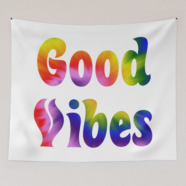 Item preview, Good Vibes Tie Dye designed and sold by BetweenTwoPages.