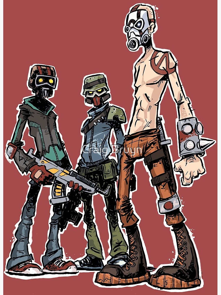 Borderlands: Bandits by craigbruyn