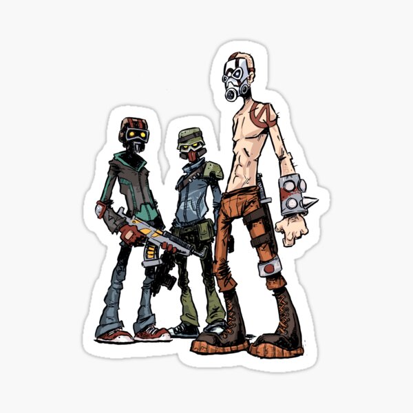 Borderlands: Bandits Sticker