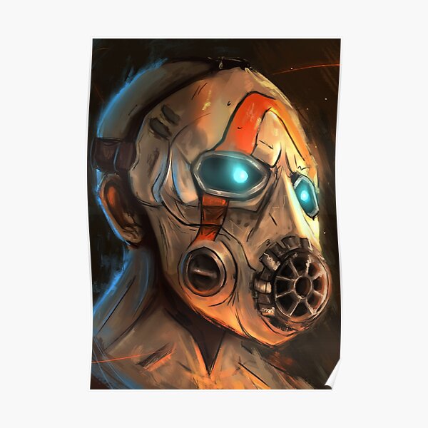Psycho - Borderlands Poster