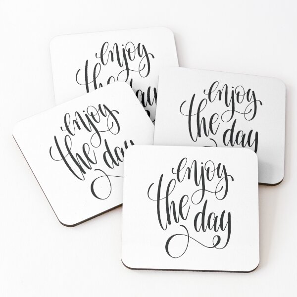Item preview, Enjoy The Day Inspirational Quotes designed and sold by ProjectX23.