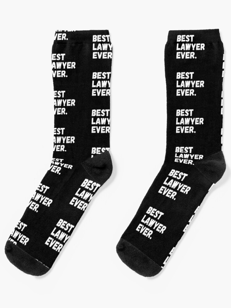 Law Socks, World's Best Lawyer