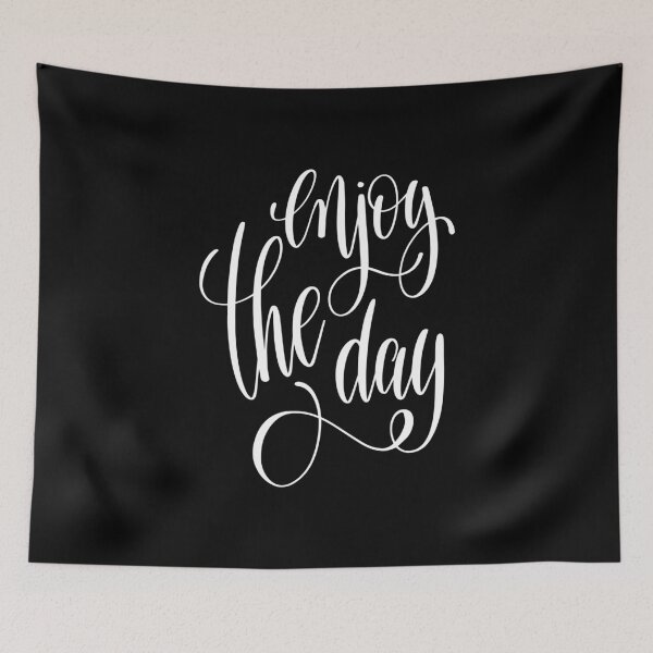 Item preview, Enjoy The Day Inspirational Quotes designed and sold by ProjectX23.